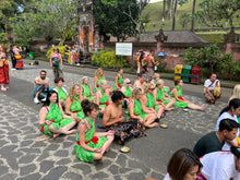 Load image into Gallery viewer, Water blessing and Temple Tour:-Bali with Rachel Hunter &amp; Renee Stewart: March 26: 8:30am
